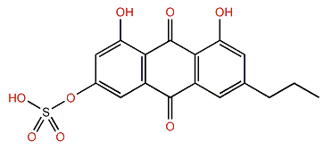 Crinemodin sulfate